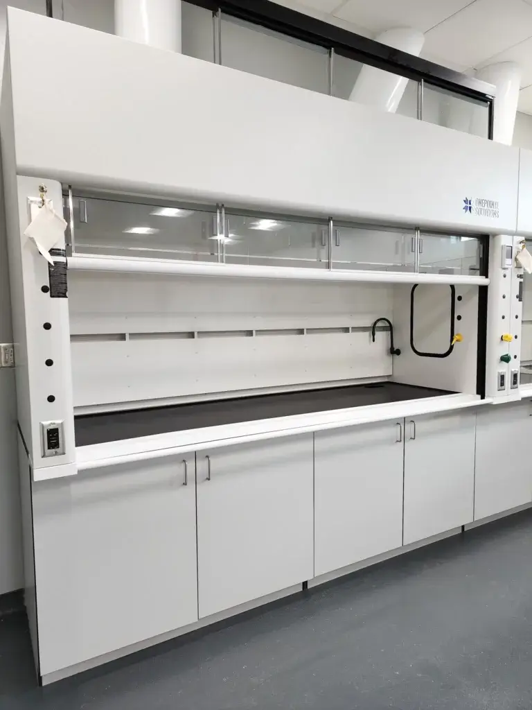 Large White Fume Hood - Contract Design PR