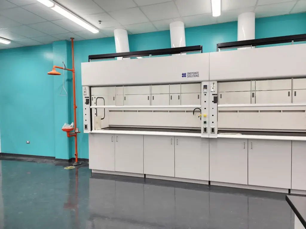 Large White Fume Hoods