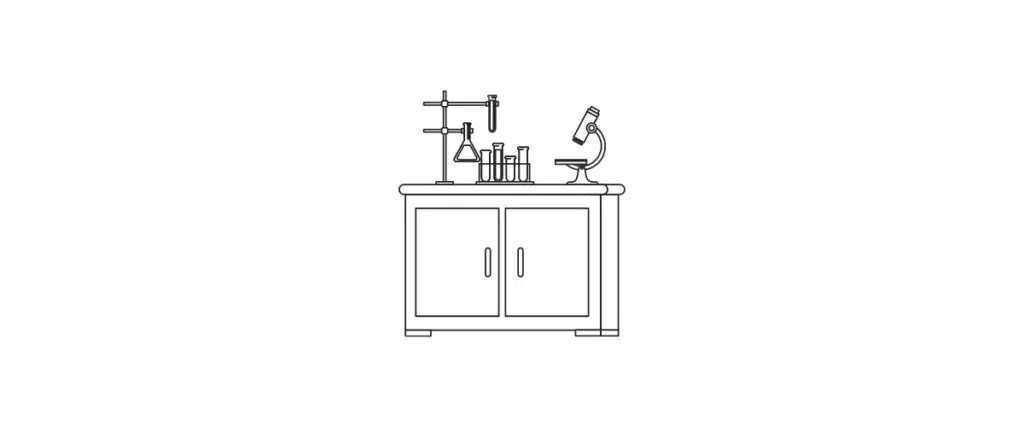 Laboratory Cabinet Graphic