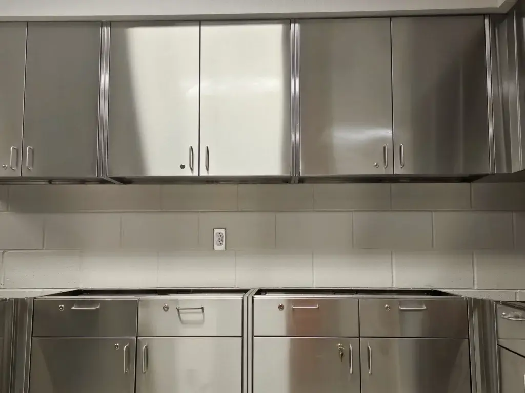 Stainless Steel Base & Wall Lab Cabinets | OnePointe Solutions