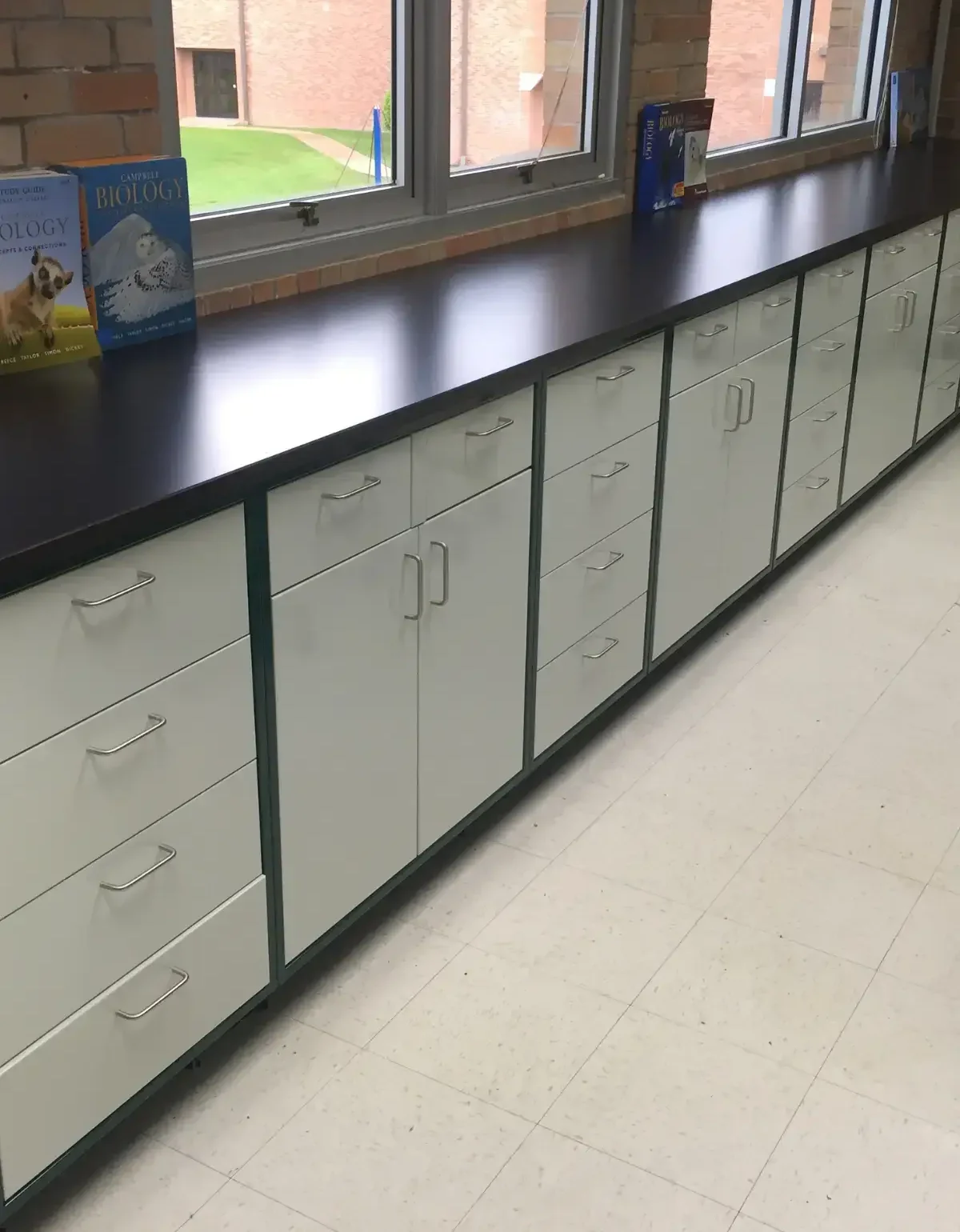 Powder-Coated Metal Classroom Cabinets - OnePointe Solutions